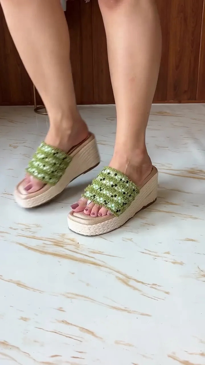Stylish and Comfortable Women's Summer Platform Wedge Sandals